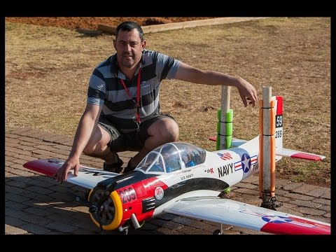 Maiden Flight - Beautiful Black Horse T28 30cc at IRF (720HD)