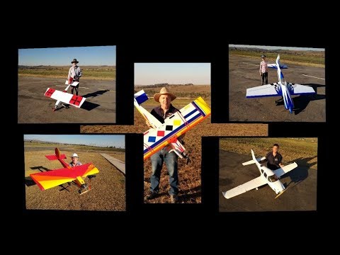 Early Spring fun flying at Irene Radio Flyers in 2017 (720HD)