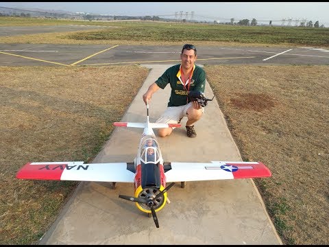 Stunning 30cc T28 Revived to Fly Again 1 Year Later at IRF (720HD)