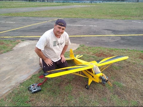 Cub repaired after a crash - Maiden Flight - Casper Jonker(1080HD)