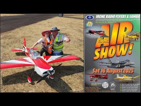 10 year old Ray flying a Freeflight demonstration flight at the IRF Air Show 2025 (4K)