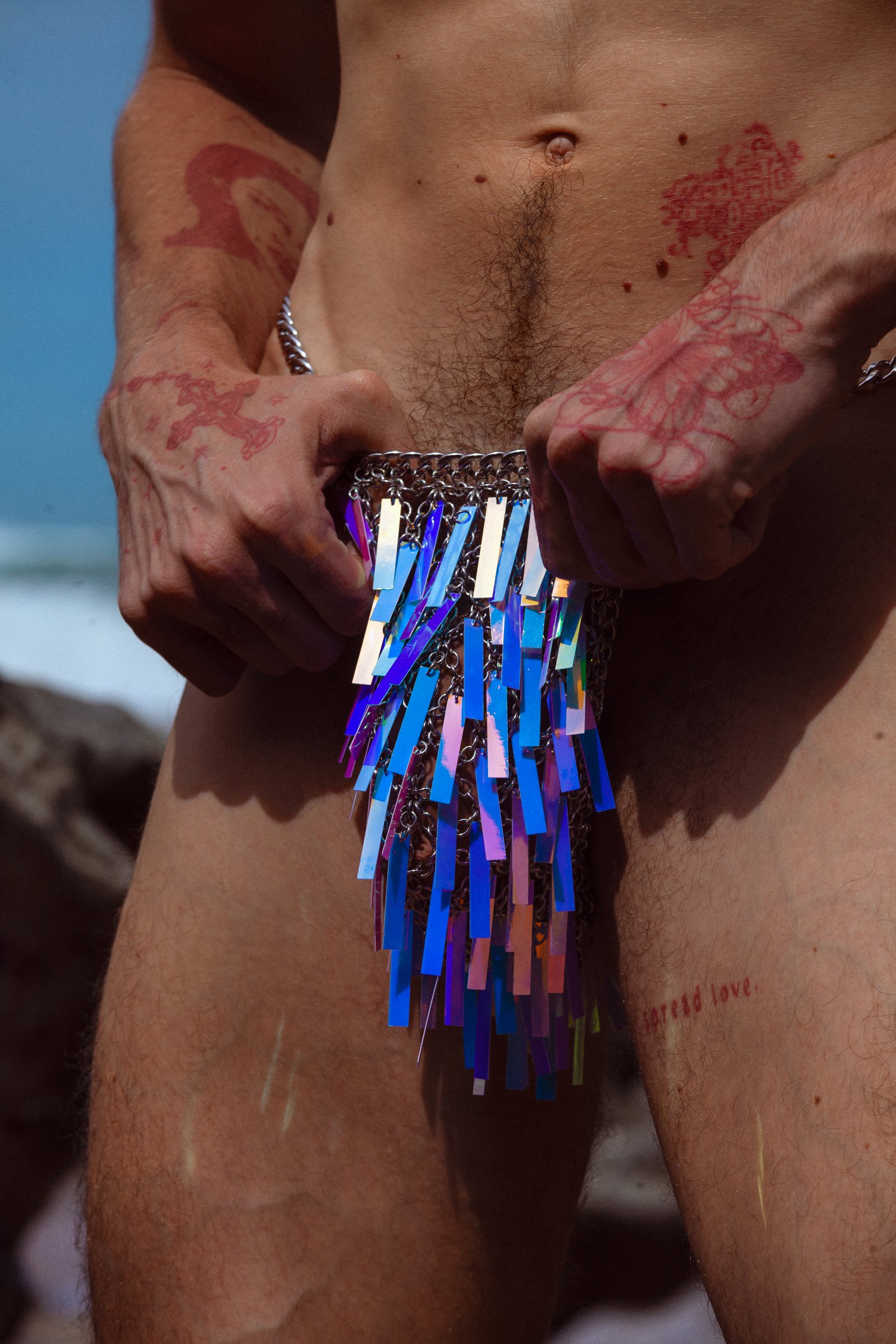 Mermora Sequin Thong