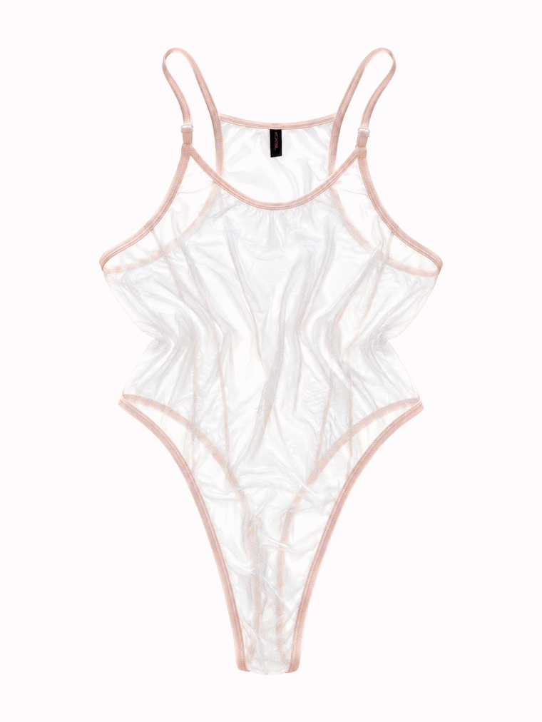 Duochrome Thong Bodysuit
