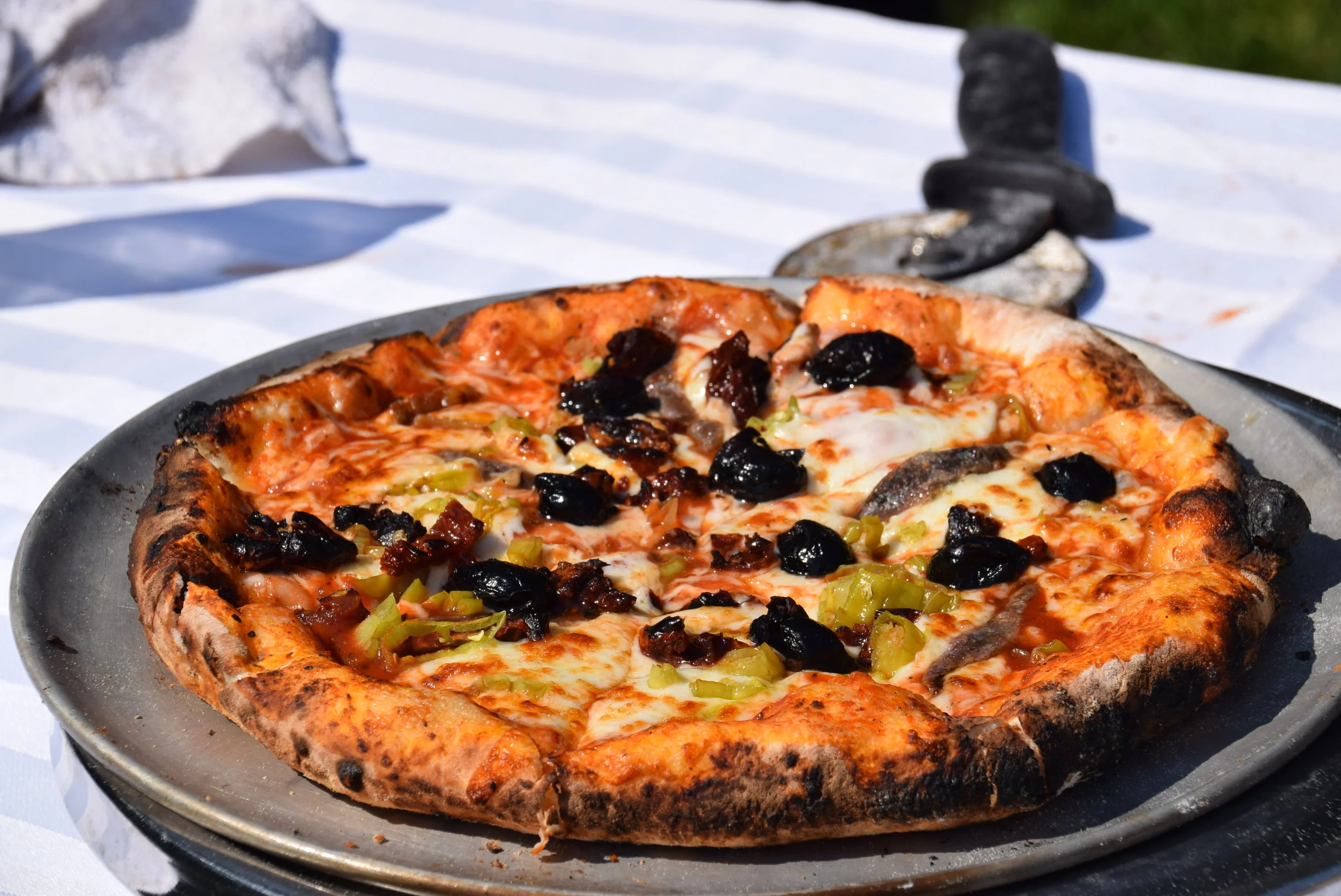 Wood-Burning Oven Pizza