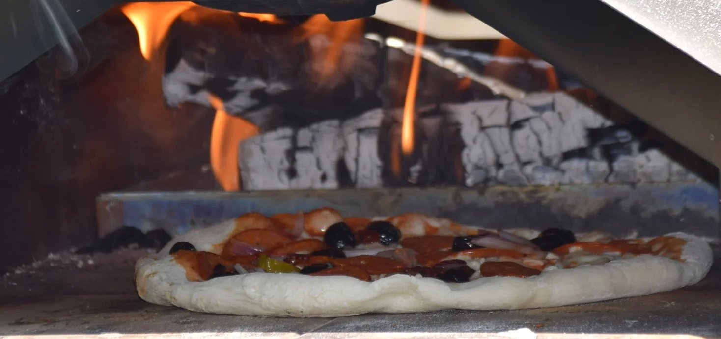 Portable Wood-Burning Pizza Oven