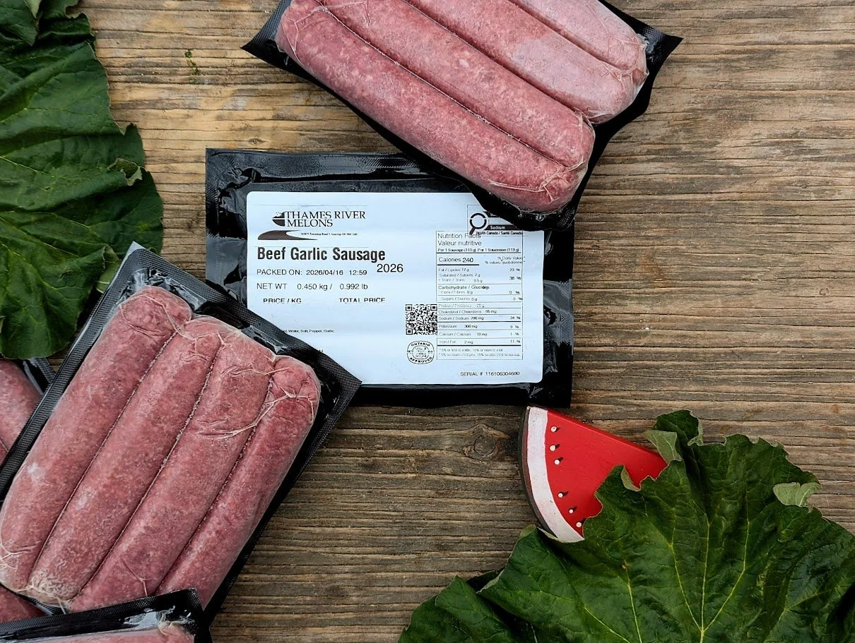 Black Angus Beef Garlic Sausages: Week 5