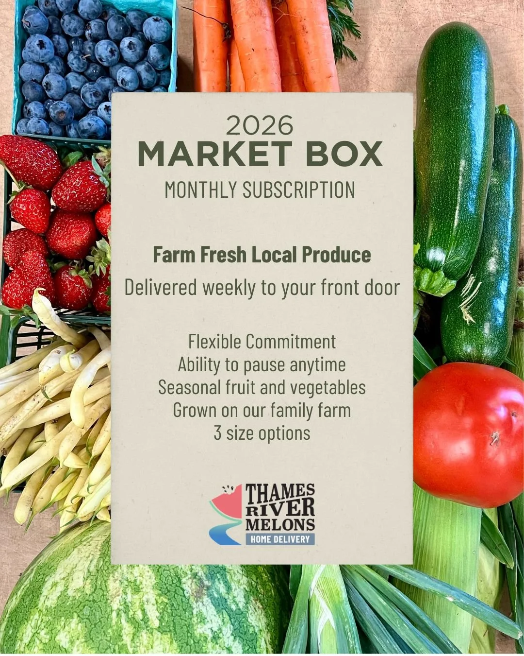 2026 Monthly Market Box