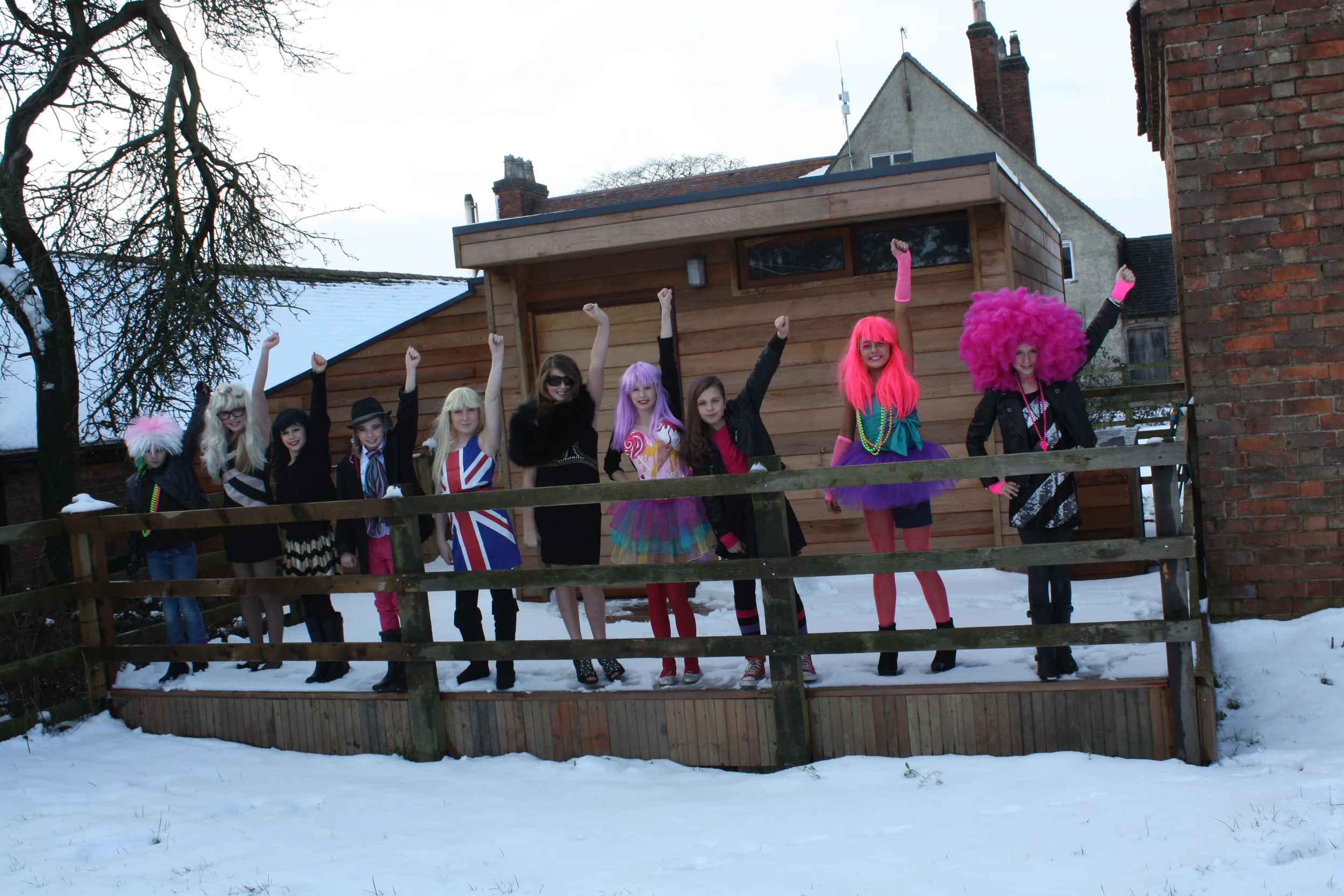 Pop Princesses at Pop Star Party