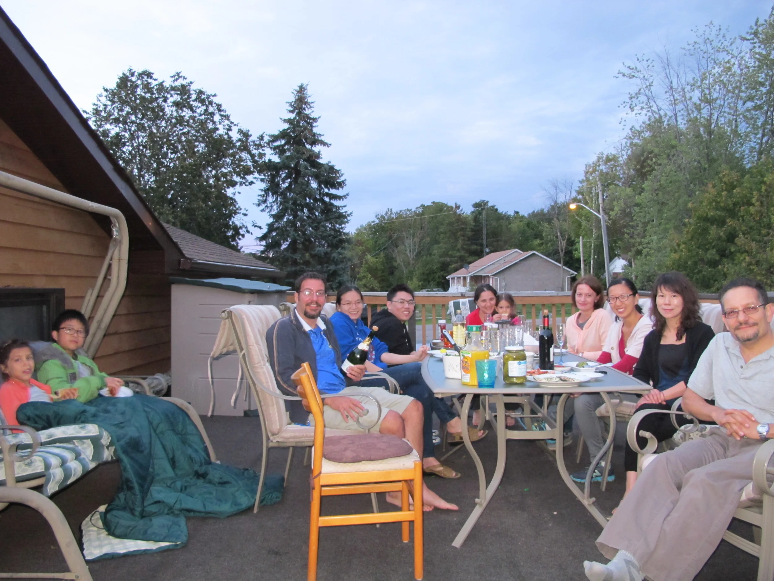 Lab retreat - dinner time!