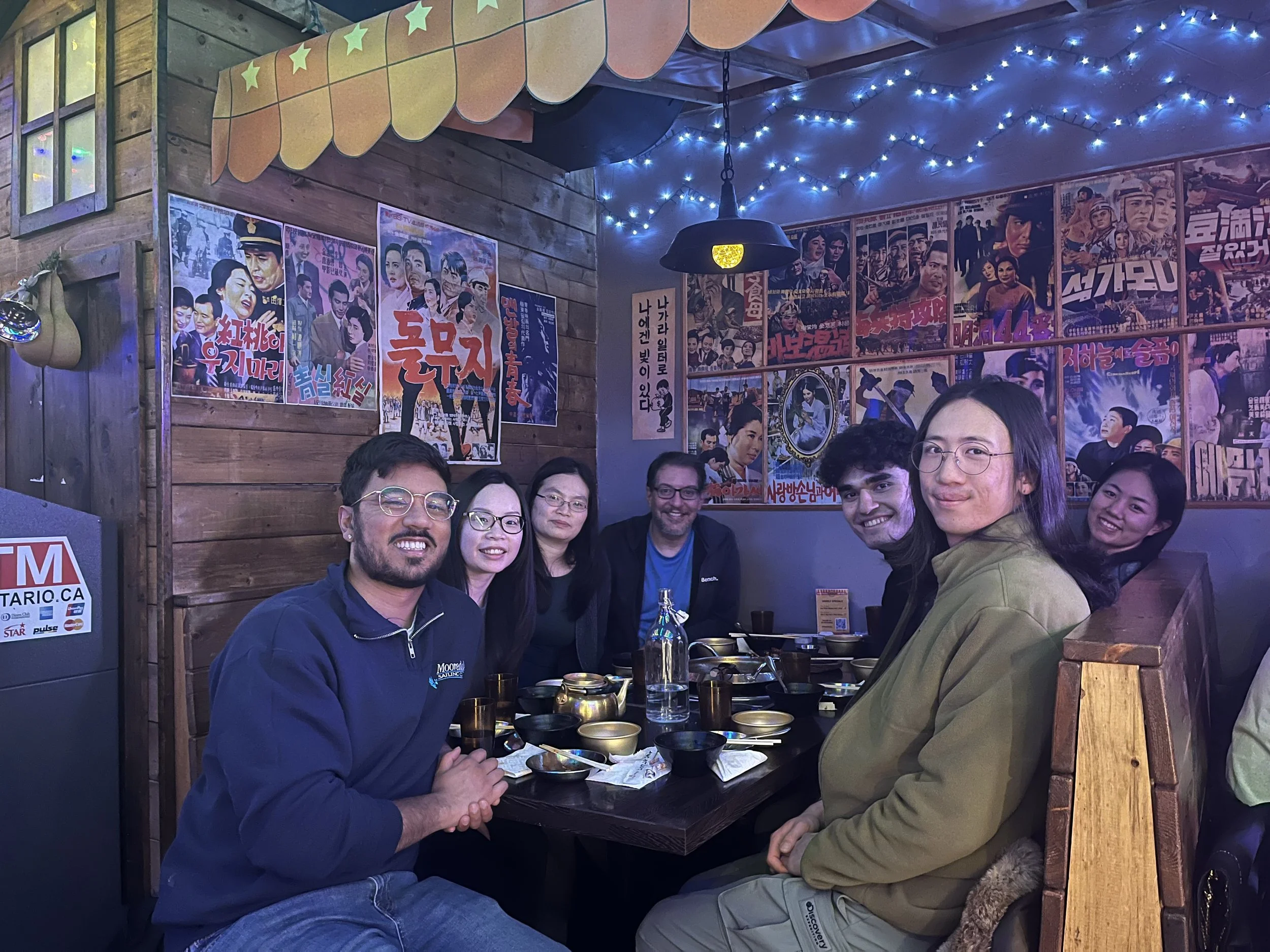 Lab reunion at Mapo Pocha Soju Bar