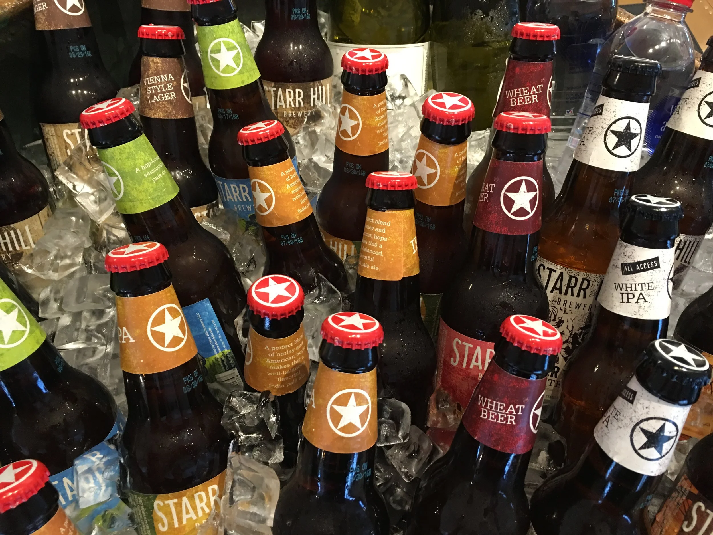 Grateful, Last Leaf, Northern Lights or The Love...Sample our Selection and Find Your Favorite Starr Hill Craft Beer.