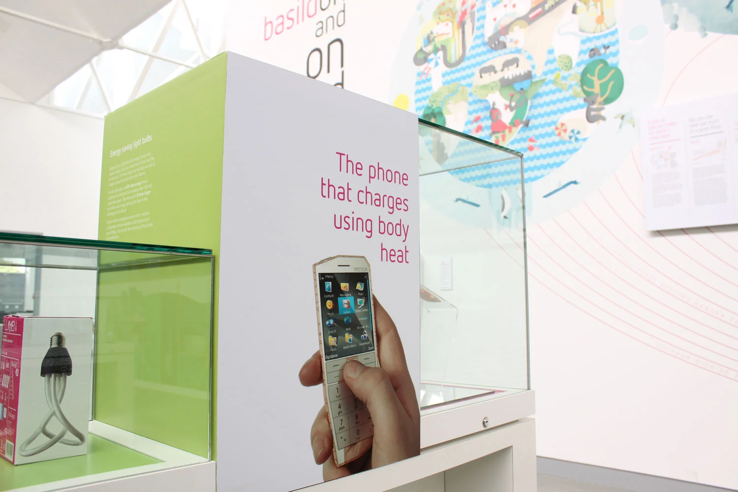 A prototype phone that charges using only the body heat in your pocket