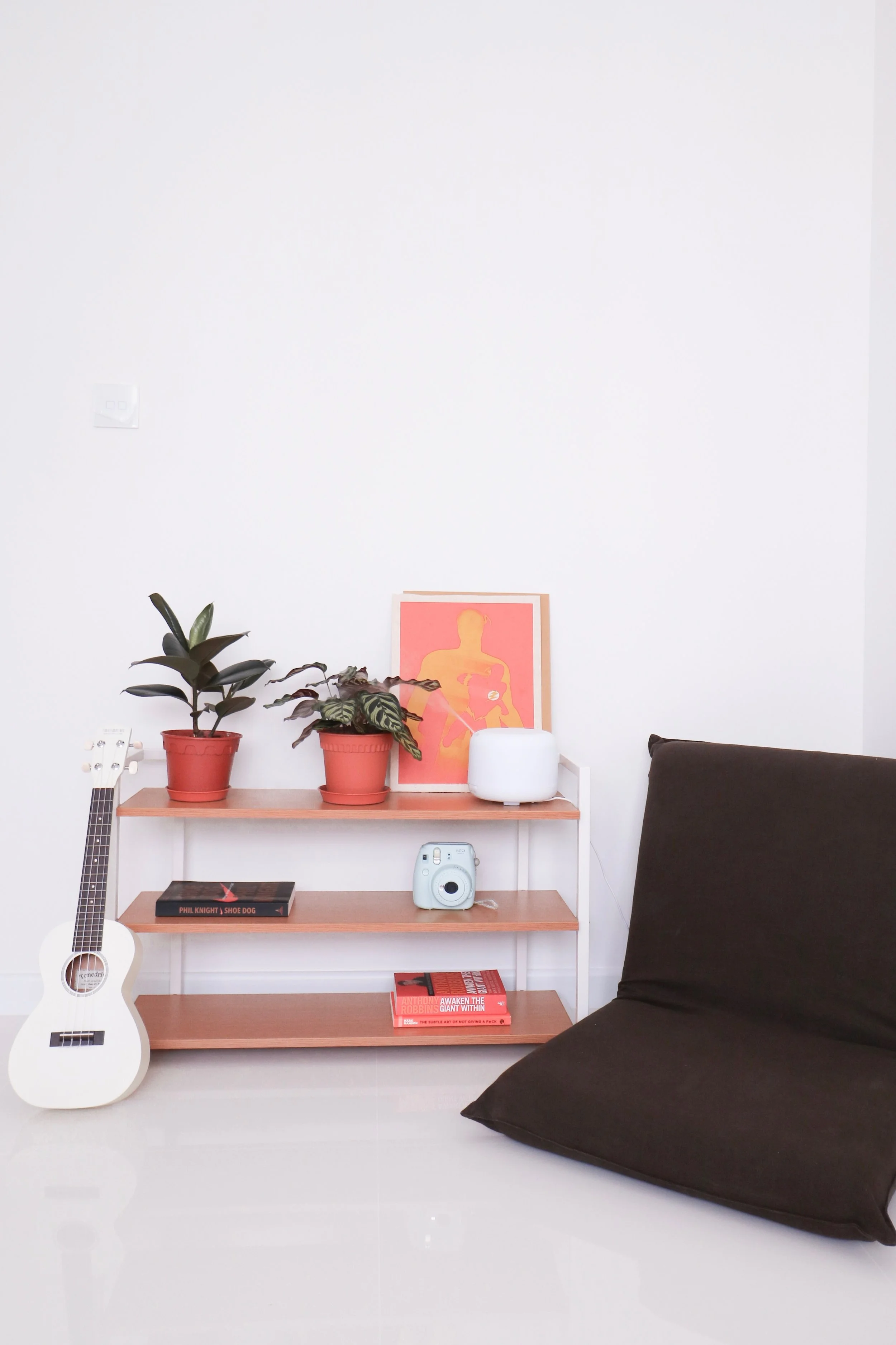 A cosy corner in our current vacant bedroom