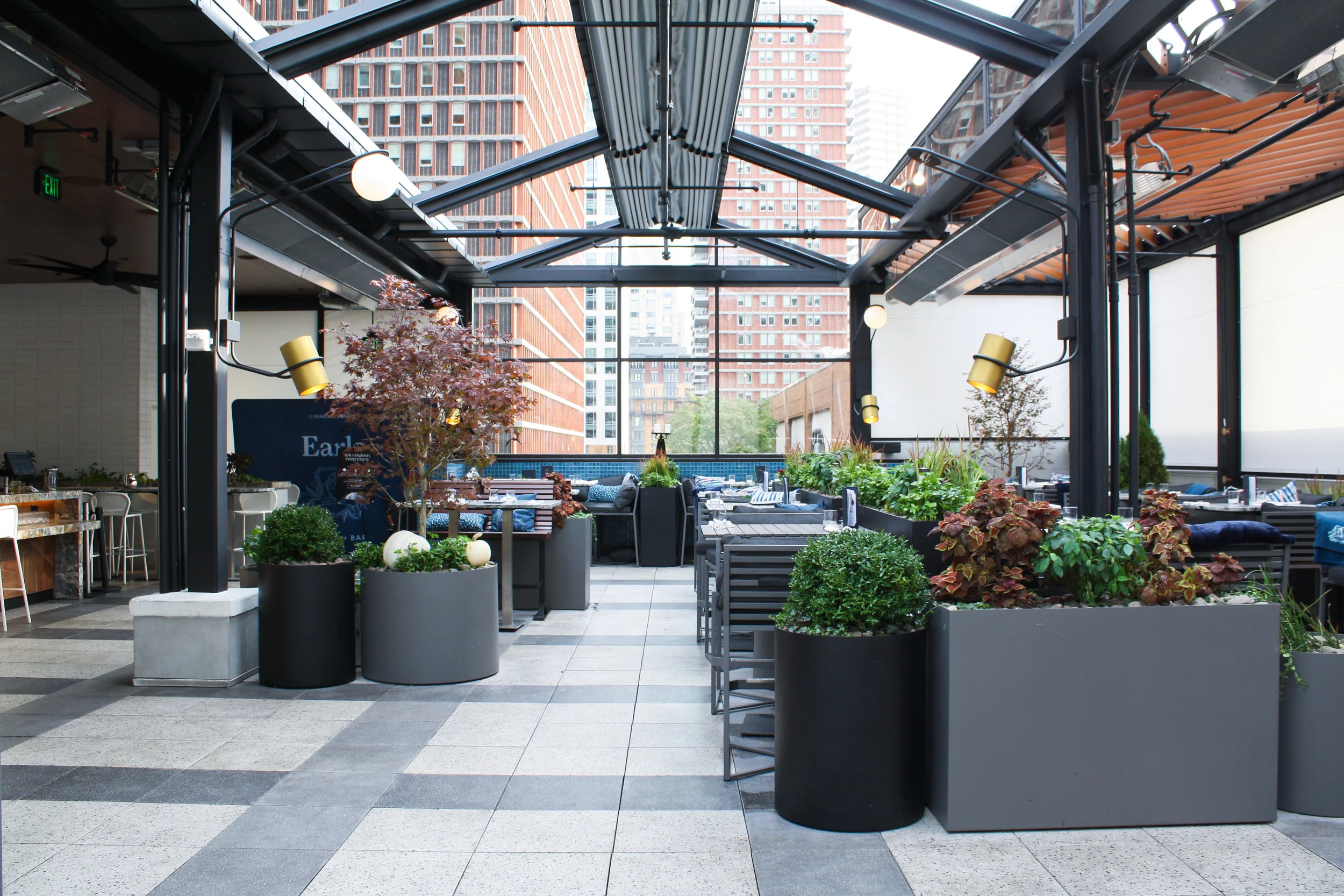 Earls Prudential Rooftop Patio — Recover Green Roofs