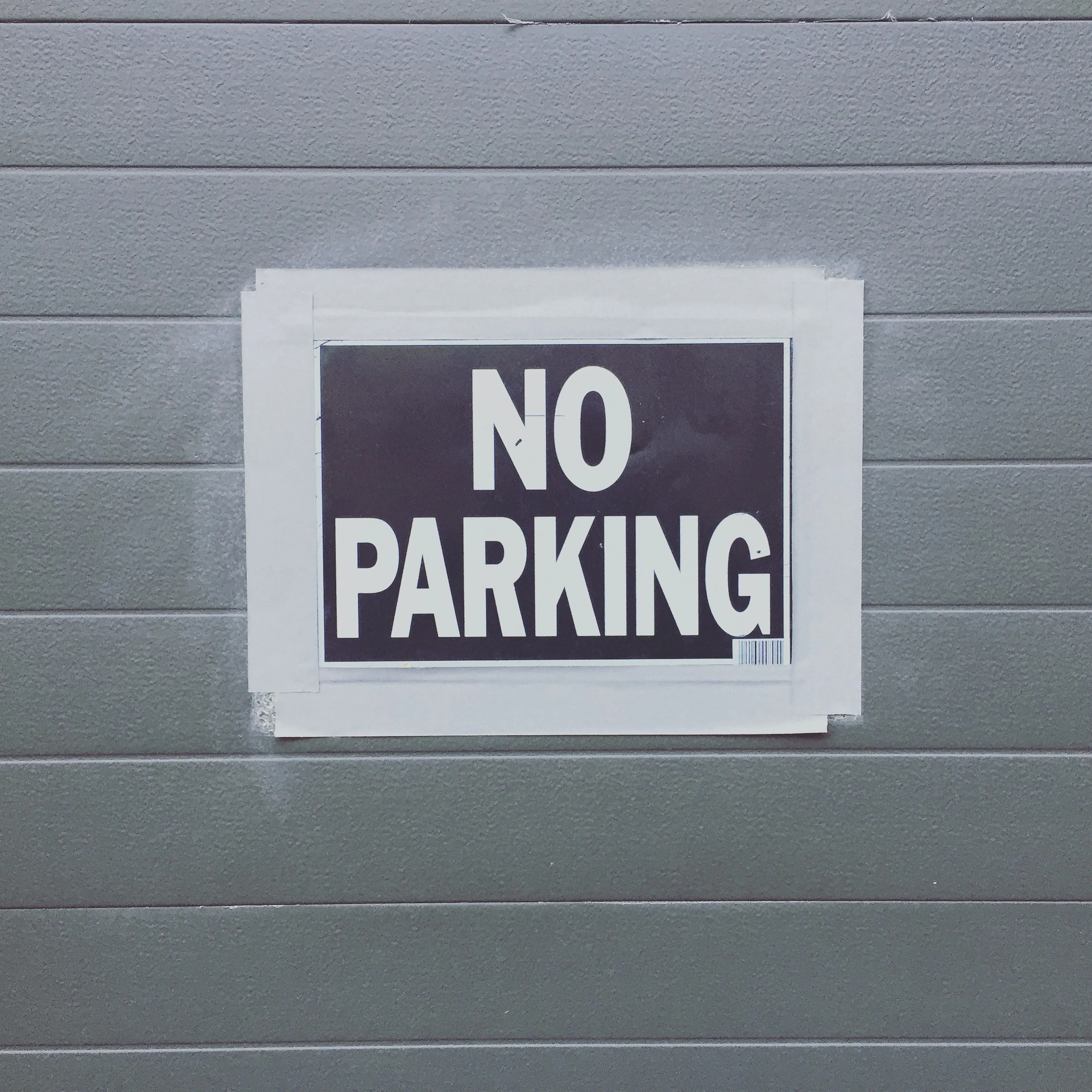 No Parking