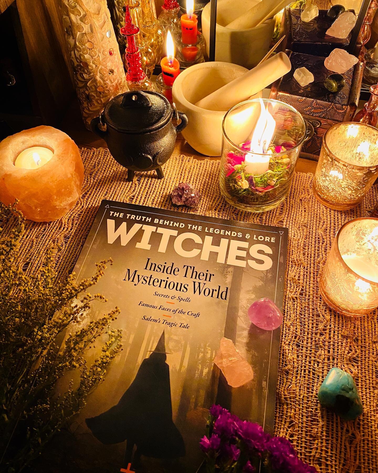 &quot;Some identify with the aspect of magic and transformation. Some are drawn to the healing or spiritual nature. Others call themselves a witch as an act of rebellion or feminism. The word witch is available to anyone who feels drawn to it. Welcom