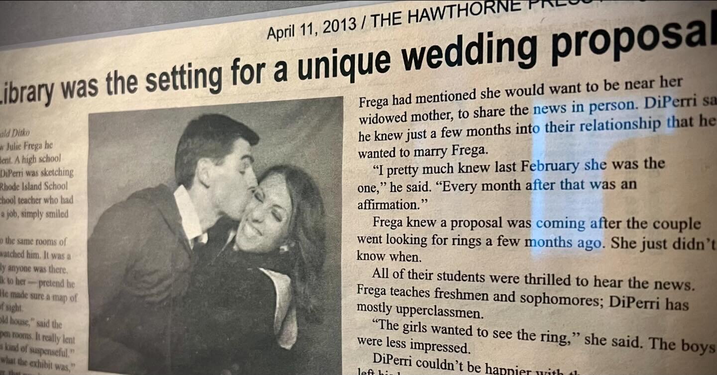 We&rsquo;ve been published in magazines, newspapers, and online but this remains our best tearsheet. Eleven years ago today, we went to the library.
.
He drove four hours to NJ listening @taylorswift &lsquo;s newly released &ldquo;State of Grace&rdqu