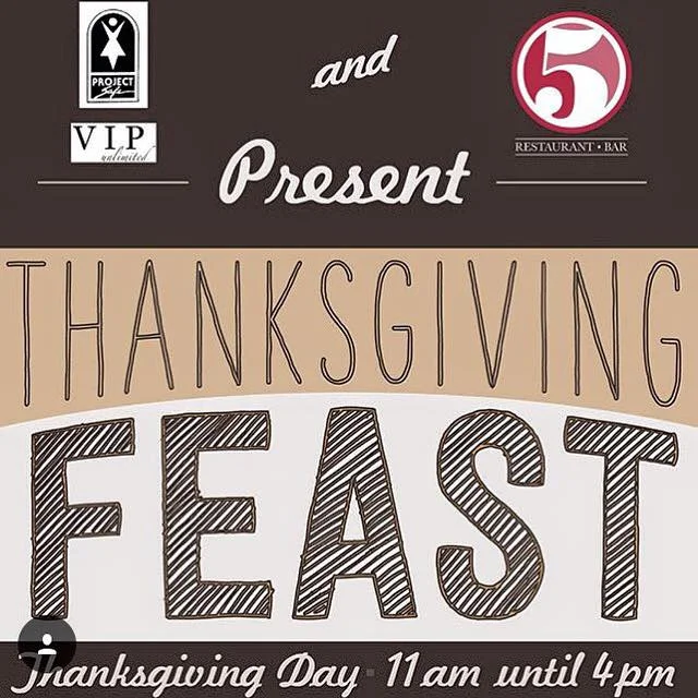FIVE Bar to host free Thanksgiving for charity