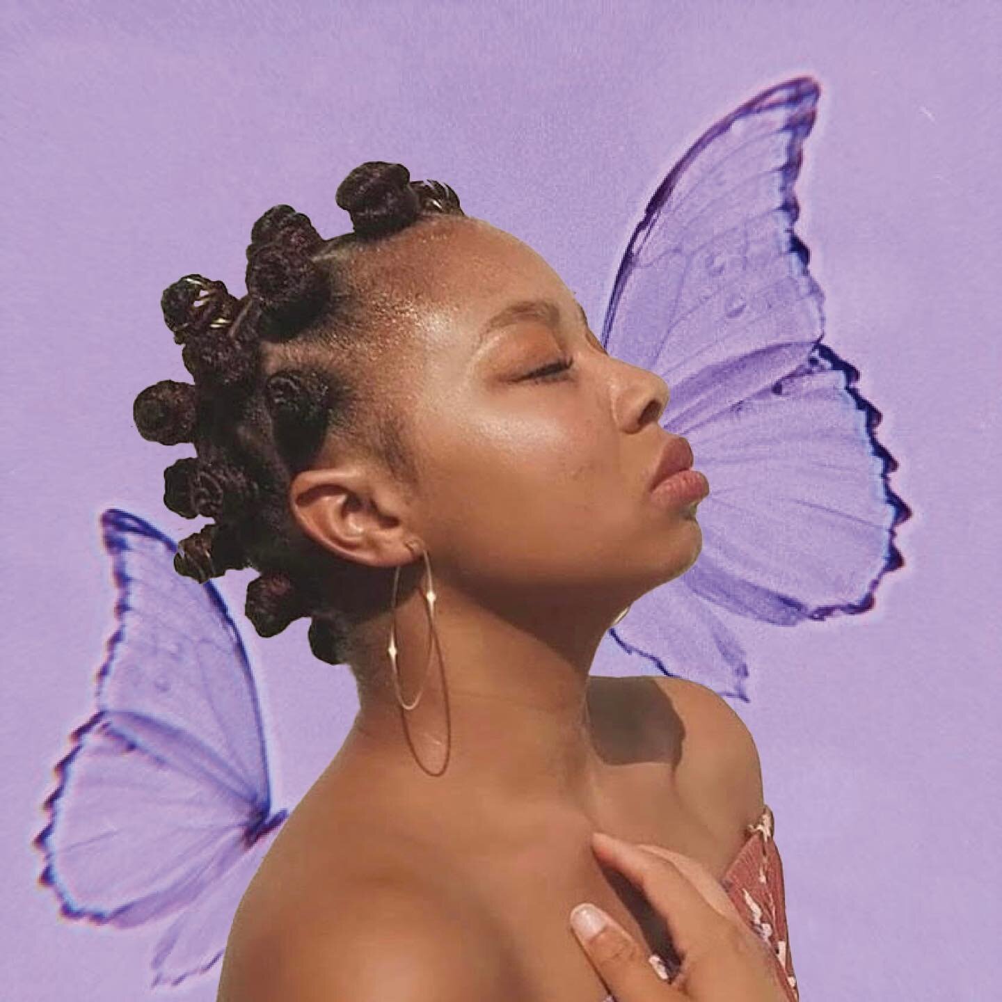 those who make you feel good about the physical you, feed your soul too &lt;3 we love our beauty industry professionals 💜💜💜💜

🎨 @nelleekayehair 

#hairstyles #bantuknots #beautiful #ethereal #aesthetic #ａｅｓｔｈｅｔｉｃ #hairstylist #redken