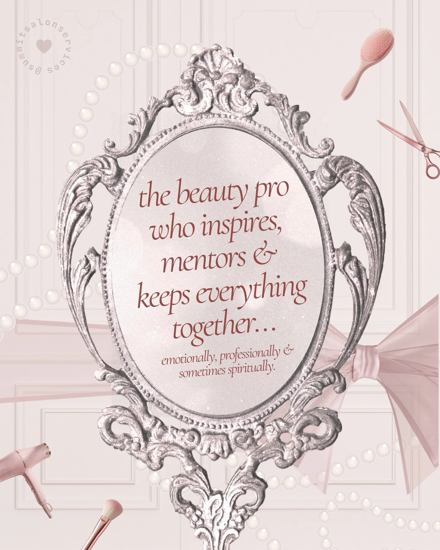 tag a beauty pro who&rsquo;s survived back-to-back colors, late clients, and a million group texts&hellip; and still somehow mentors &amp; inspires you every day. ✨👇

annnnd the best part? share the best piece of advice they&rsquo;ve ever given you 