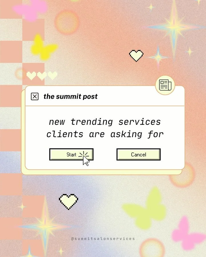 💖NEW TREND ALERT💖 clients are asking, and it&rsquo;s time to deliver (we&rsquo;ll help) 😎✨

from scalp spas and gloss refreshes to AI try-ons, brow &amp; lash add-ons... these trending services are making clients happy &amp; boosting your revenue 