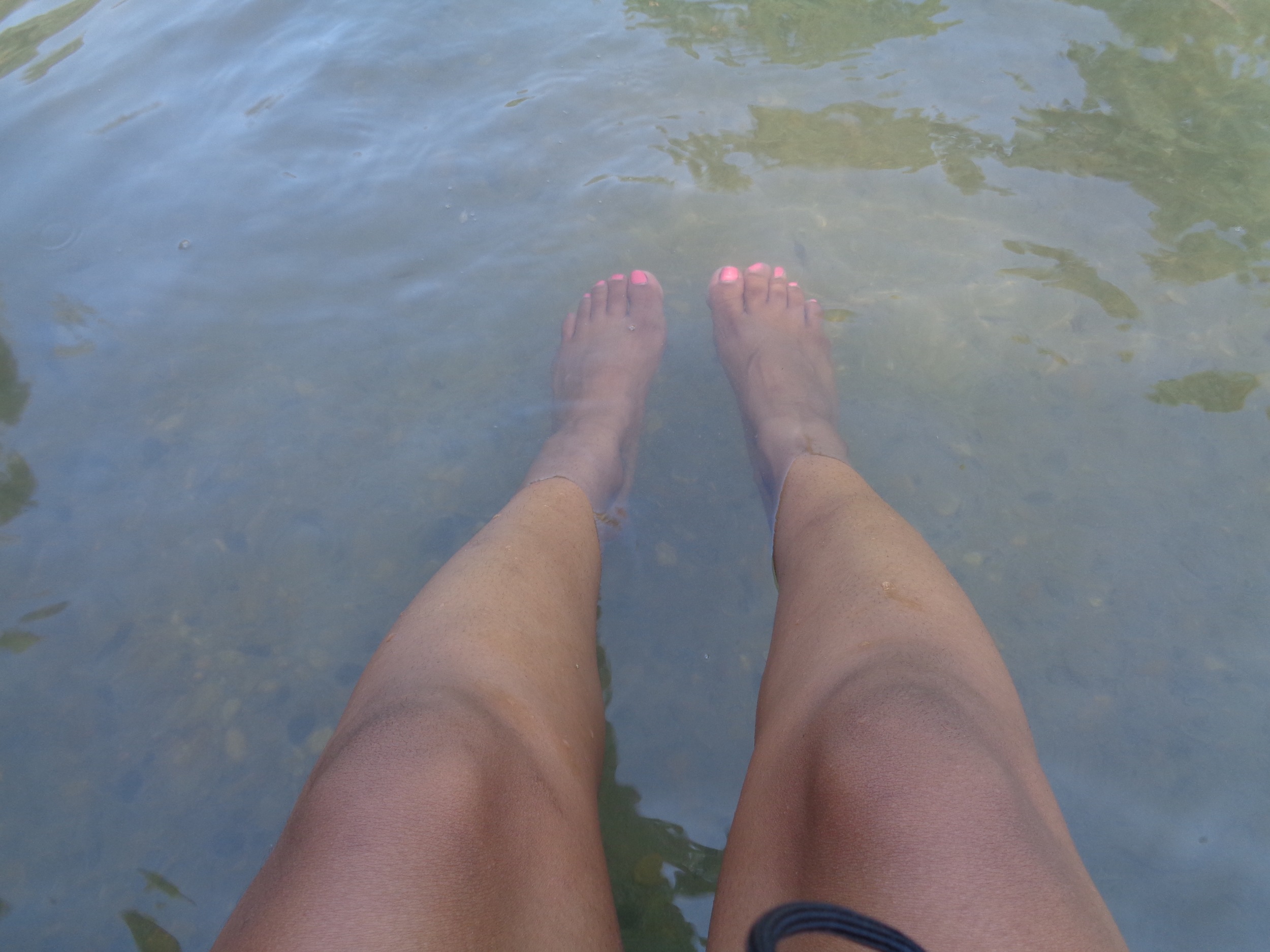 Taking a Dip in the Jordan River