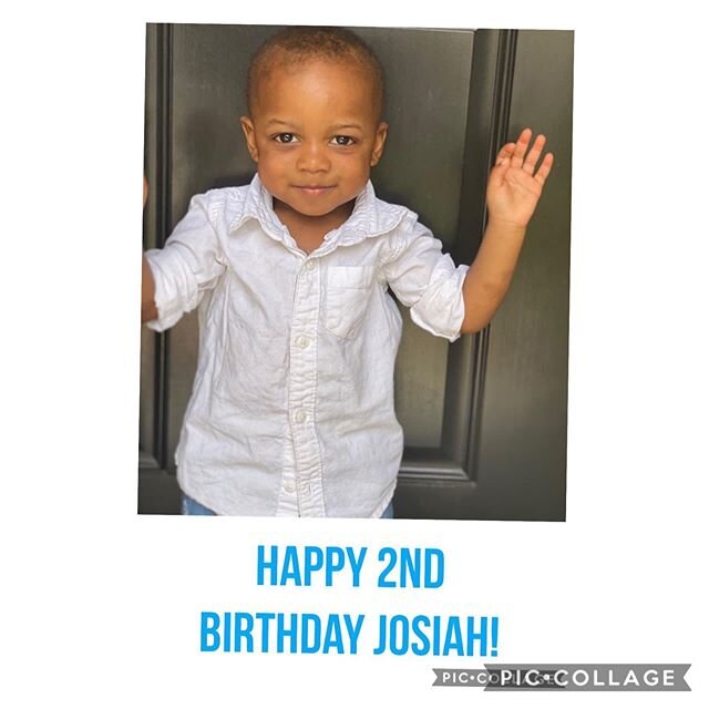 Happy Birthday to my baby Josiah! You are such a sweetheart.  I love watching you discover new things and say new words daily. Love you forever JoJo! My baby turned toddler!! @kingarchie813 &bull;
&bull;
&bull;
&bull;
#happybirthday #birthdayboy #myl