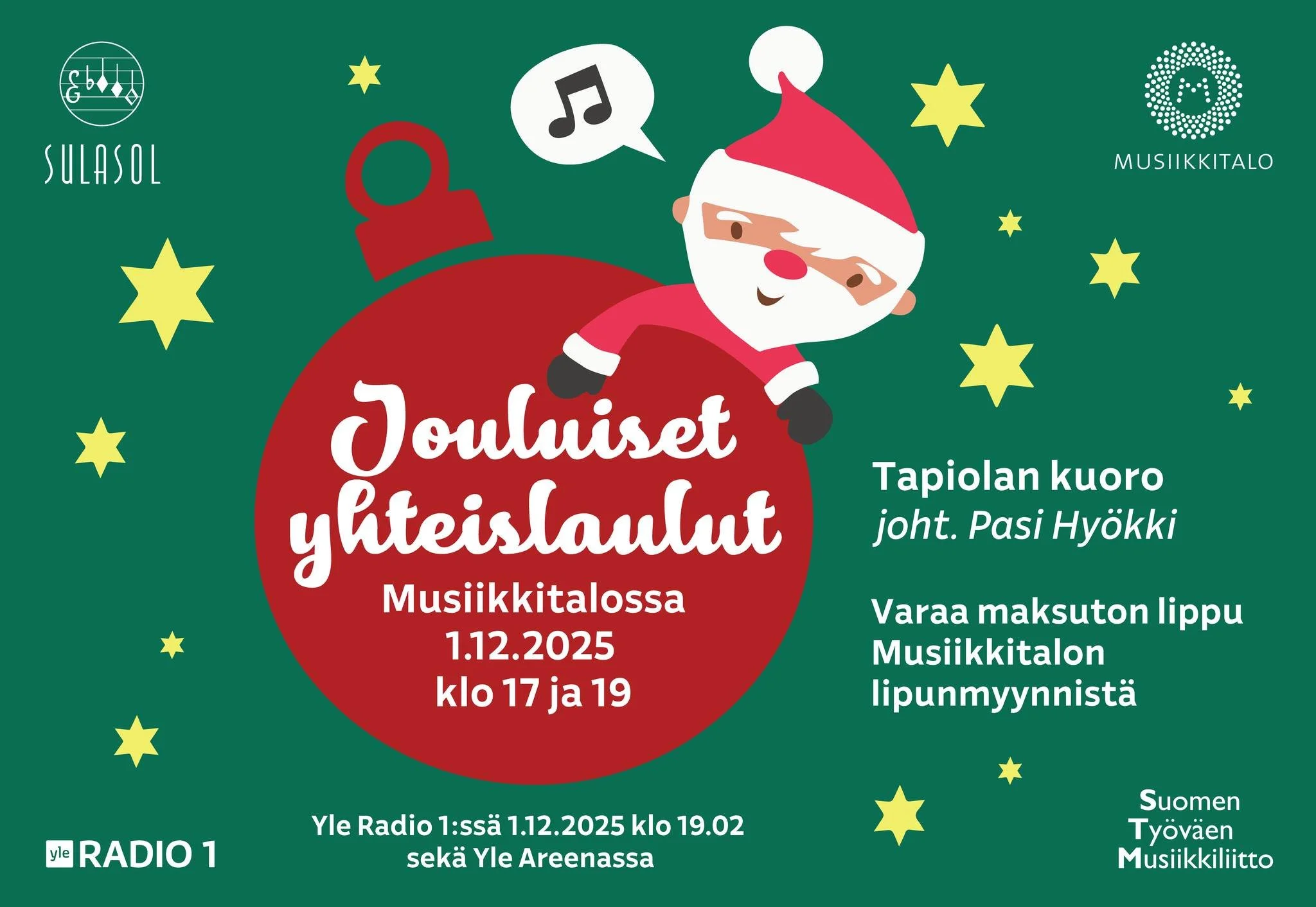 YLE Kauneimmat joululaulut