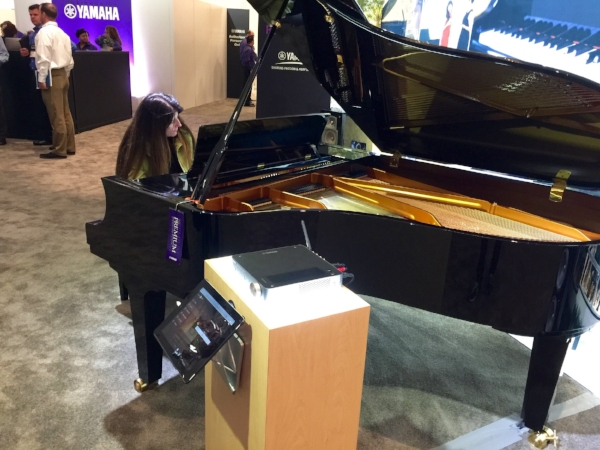 Of course this was amazing Yamaha Piano. I have played this at a friends house up in San Francisco. Really an amazing grand. Photo by Jon Whitledge.