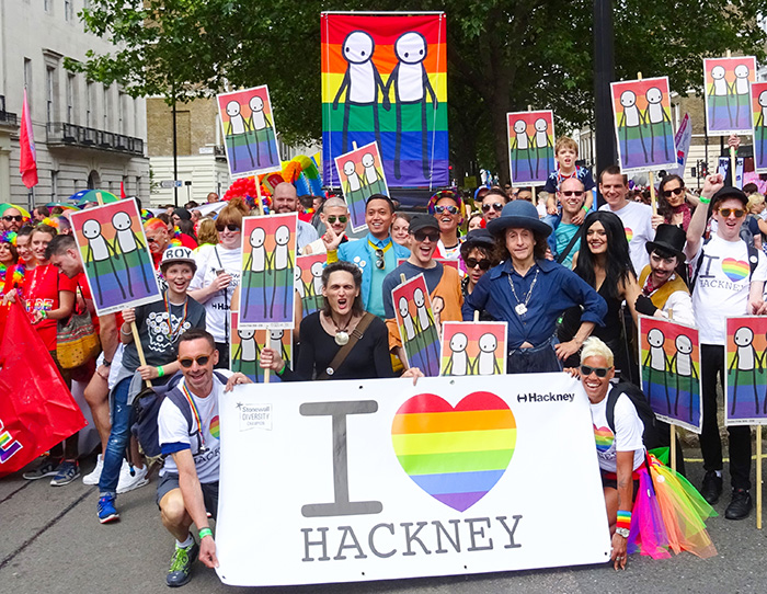 Pride Banner at Pride in London 2016.