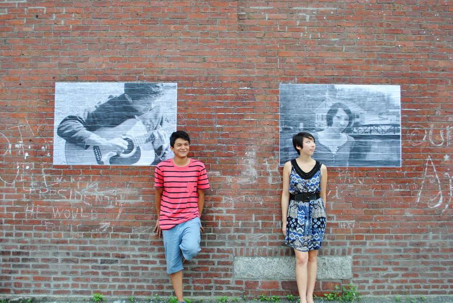 With support from Vermont Folklife Center educational outreach staff, youths at the Basement Teen Center in Montpelier undertook a public art project sharing community thoughts and perspectives on bullying in the wake of incidents at their local high school.