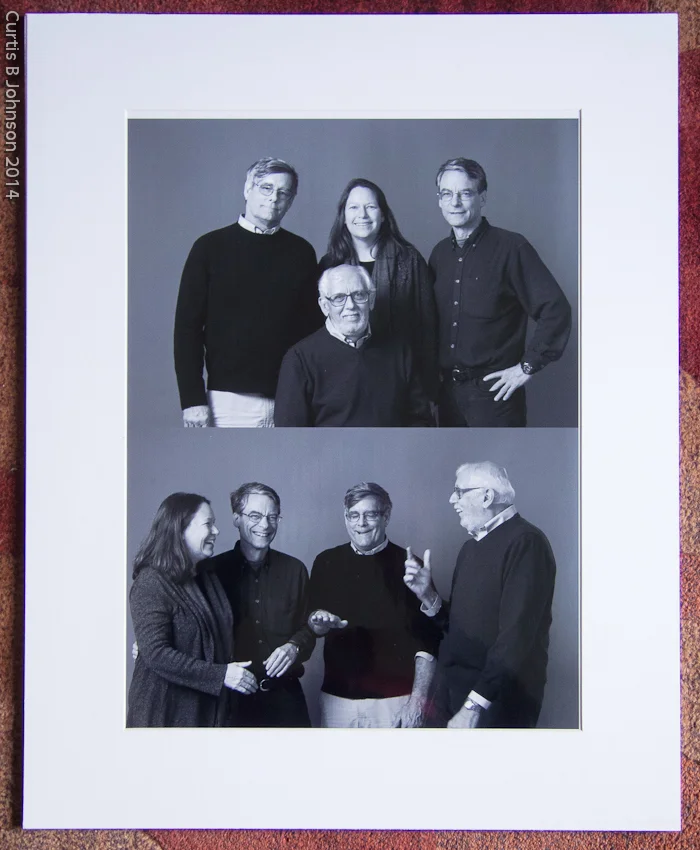 Bob Klein , former director of the VT Chapter of The Nature Conservancy, Tom Slayton , former editor of VT Life Magazine, Megan Camp , vice president of Shelburne Farms, Alec Webb , president of Shelburne Farms