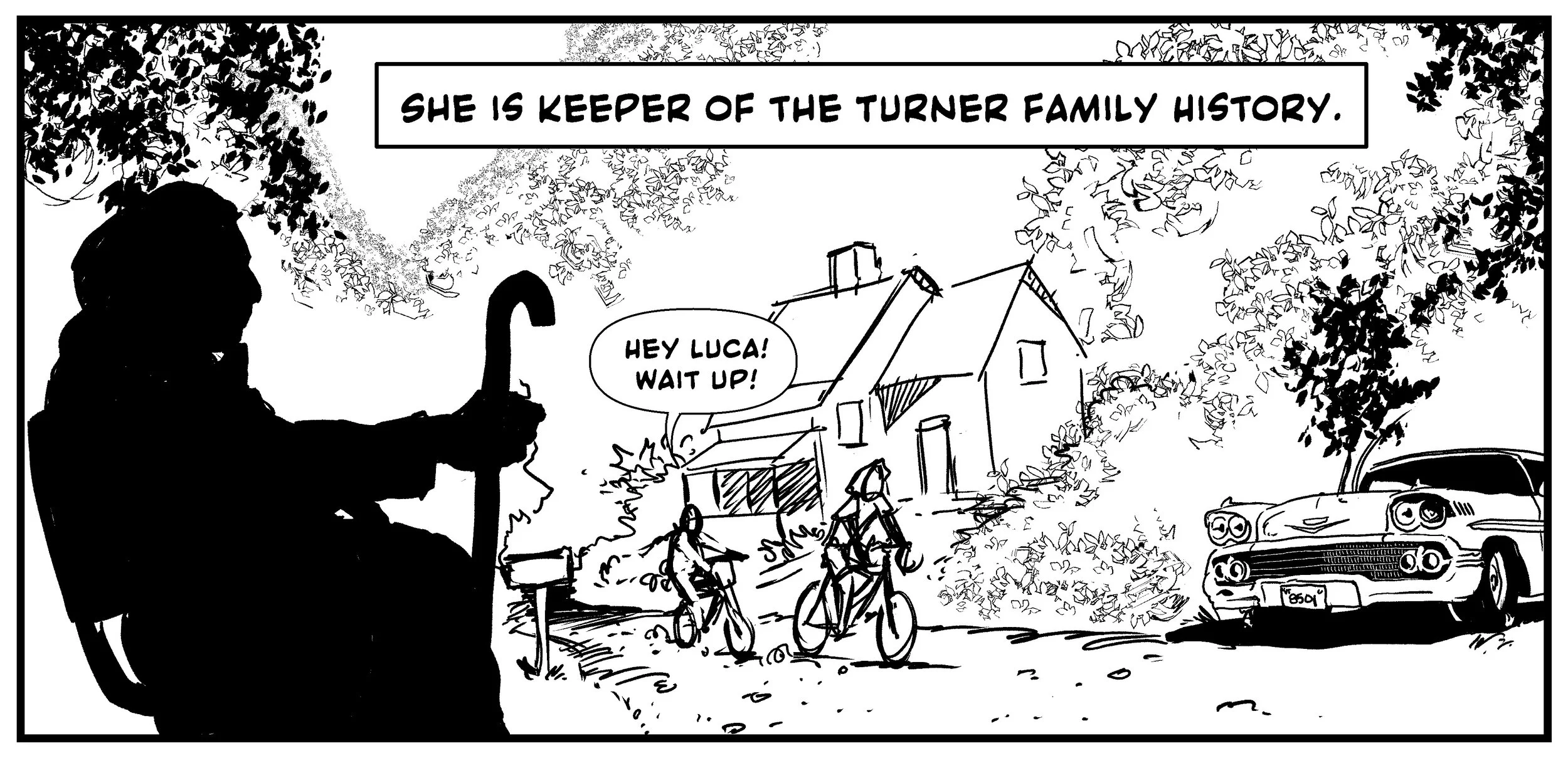 Drawing Turner Family Stories: An Interview with Ezra Veitch 