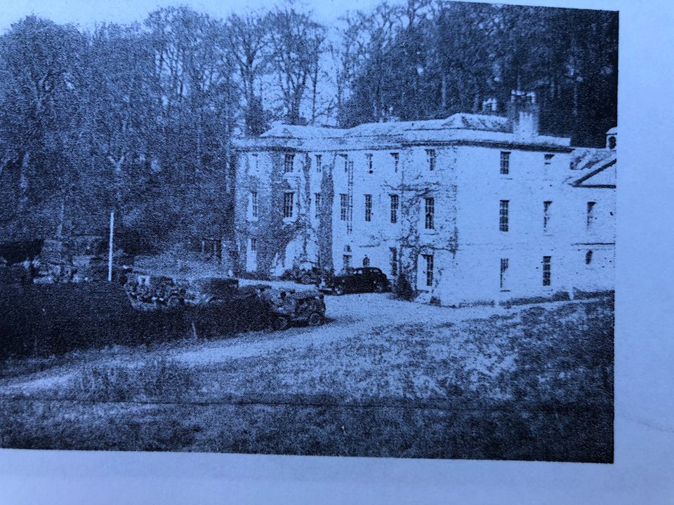 "Collipriest" - the 4th Infantry Division command post at Tiverton, Devon, England from February through May 1944.