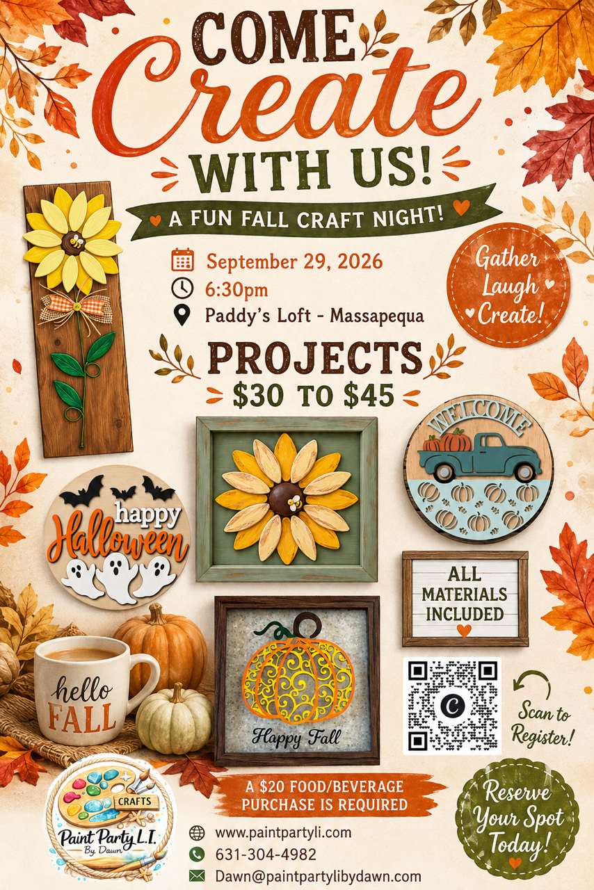 CRAFT NIGHTS AT PADDY'S LOFT