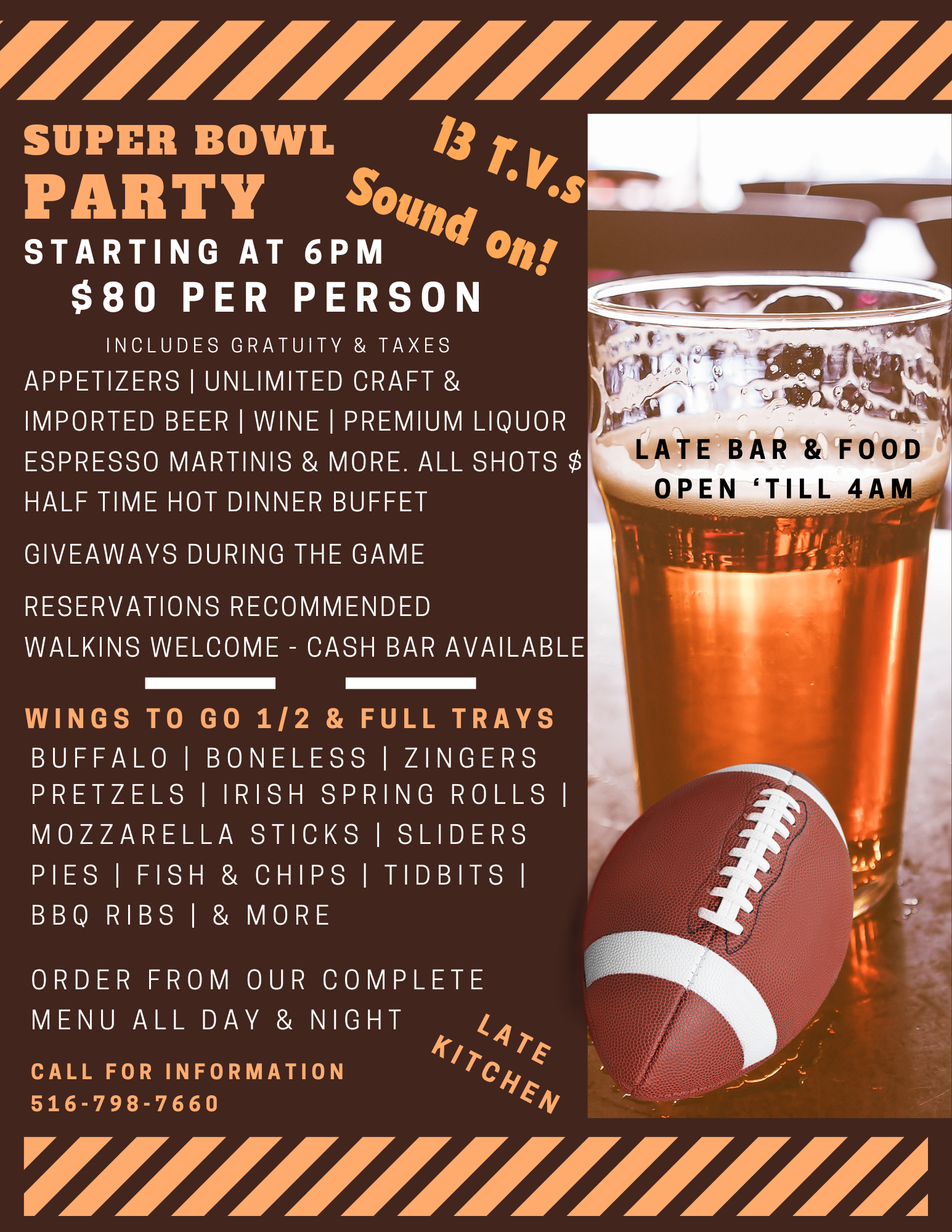 SUPER BOWL PARTY AT PADDY'S LOFT