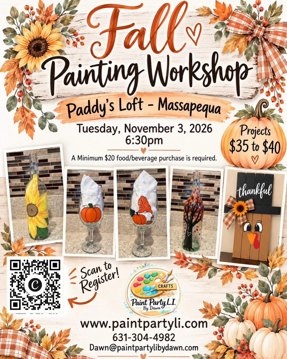 CRAFT NIGHTS AT PADDY'S LOFT