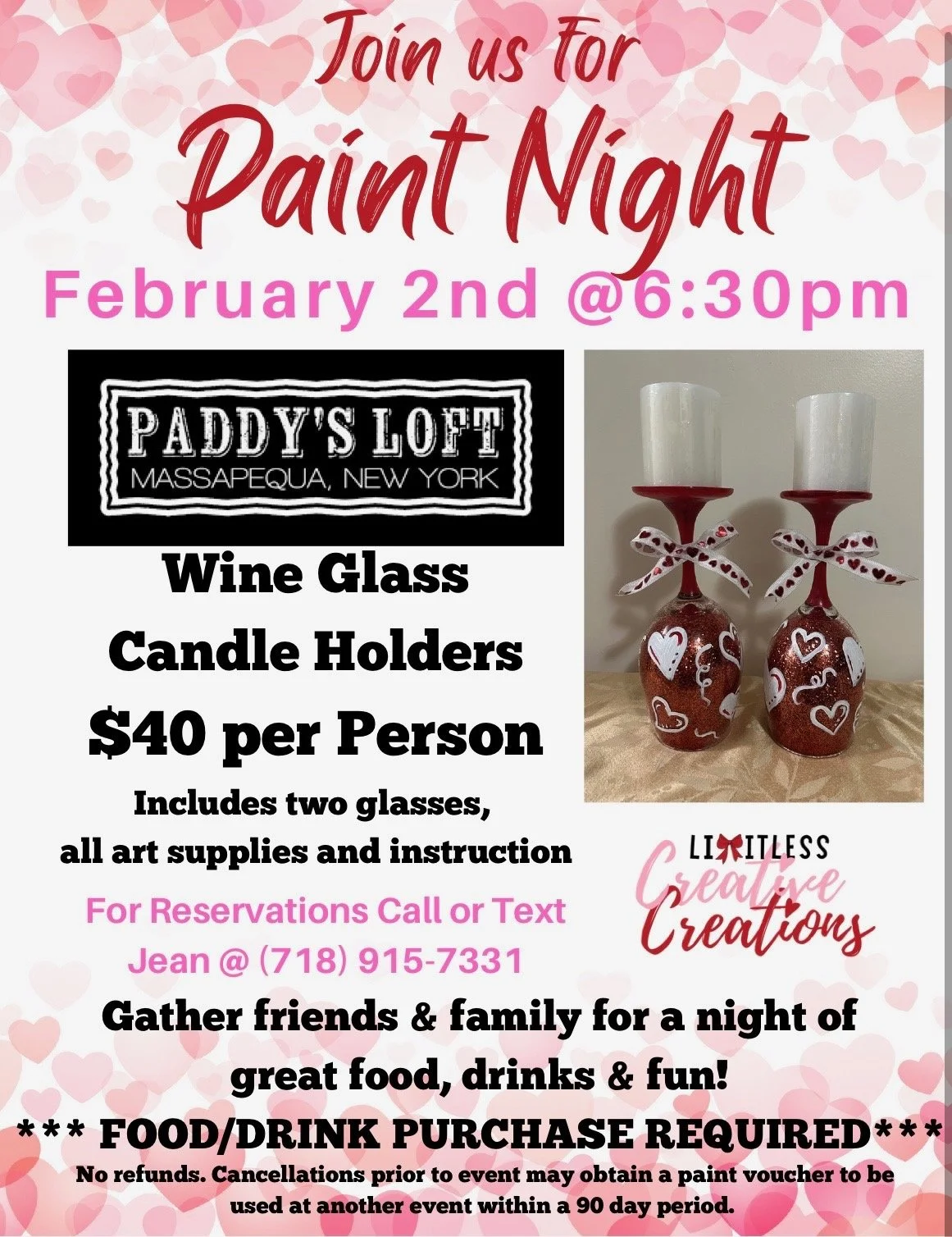 CRAFT NIGHT AT PADDY'S LOFT!