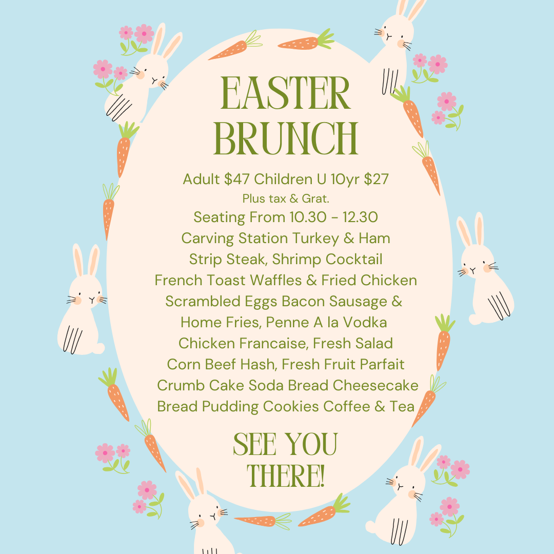 CELEBRATE EASTER AT PADDY'S LOFT