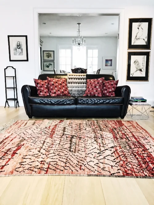 Moroccan Rug or Japanese Woodblock print?