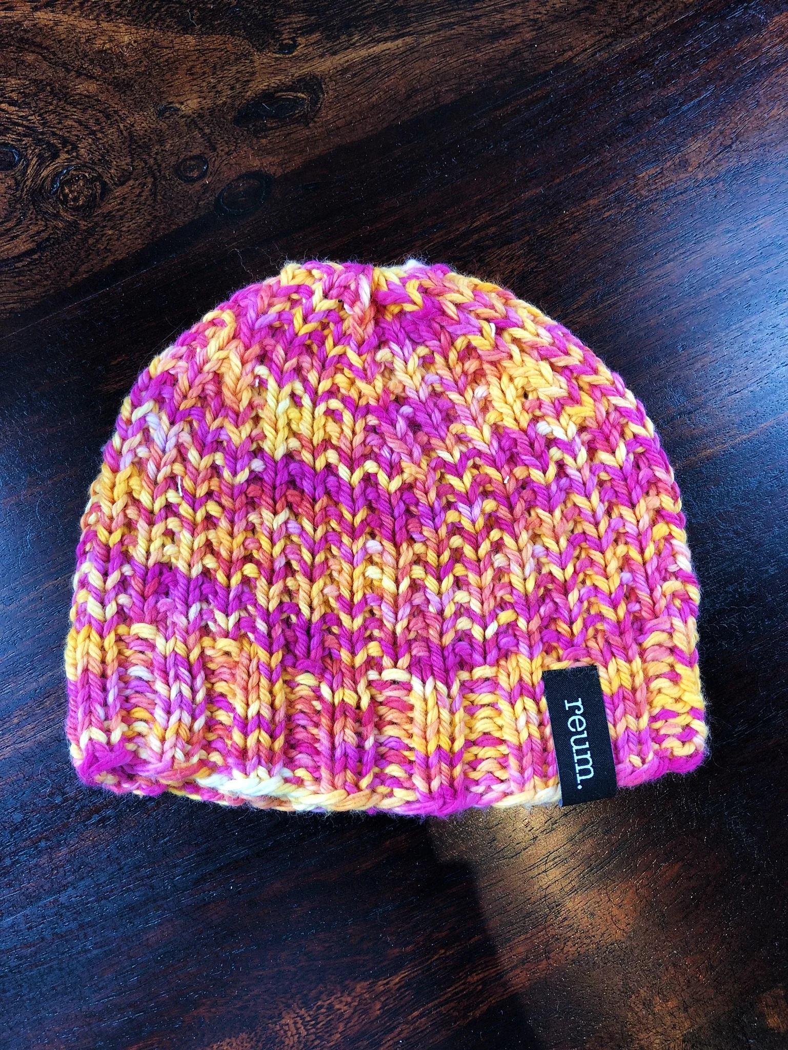 Pink Sunset Toque - Baby 