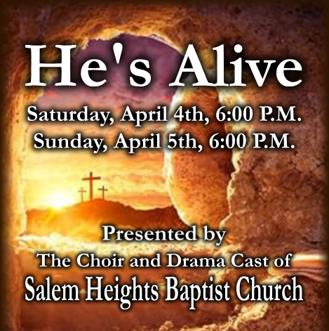Easter Drama (Sunday Night) 'He's Alive'