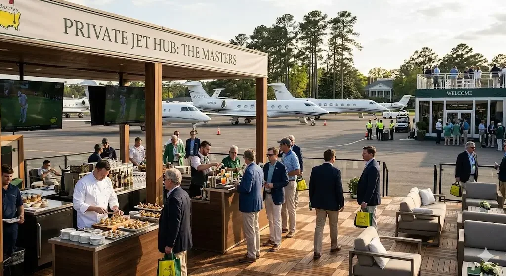 High-Flying Hospitality: Why the Masters is the Private Jet Industry’s New Crown Jewel