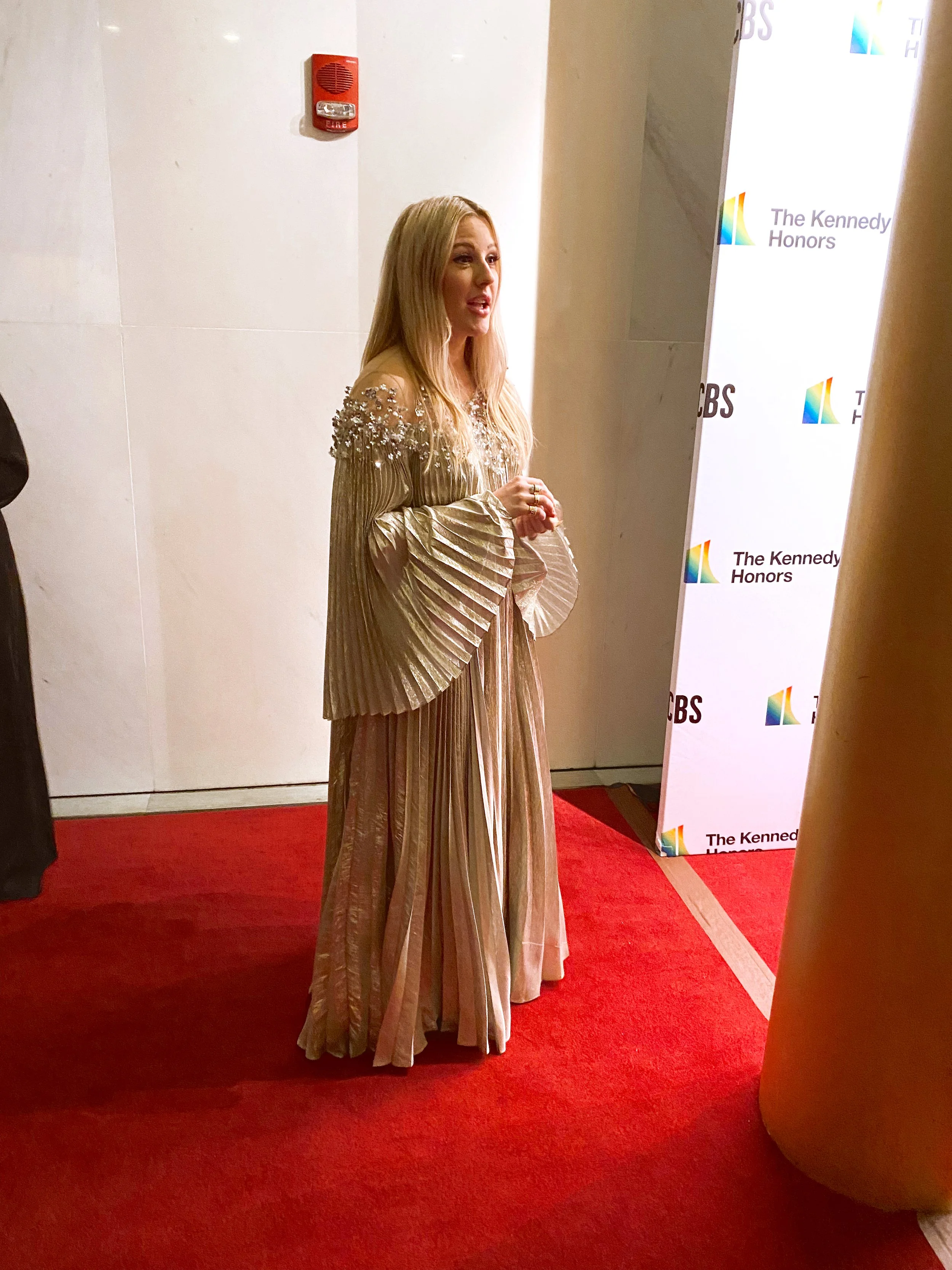Ellie Goulding KCH Red Carpet.JPG
