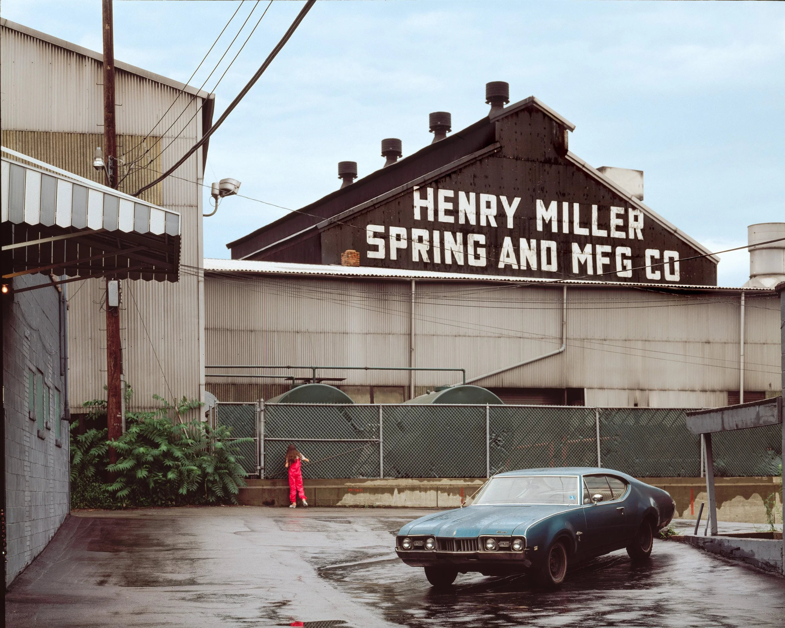 Young girl in search of Henry Miller, Sharpsburg, Pennsylvania, 1976 