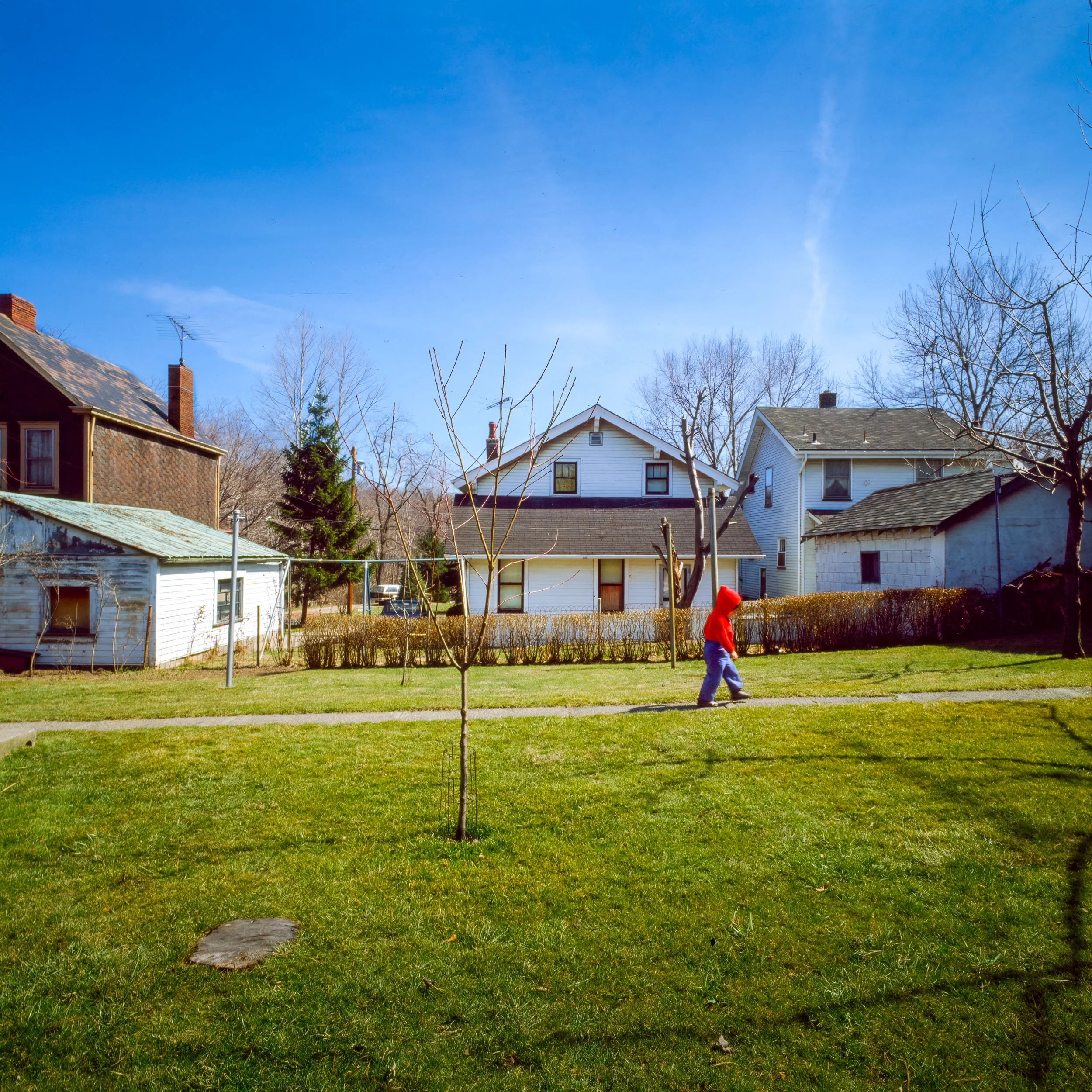  My parents backyard, Aspinwall, Pennsylvania 1979 