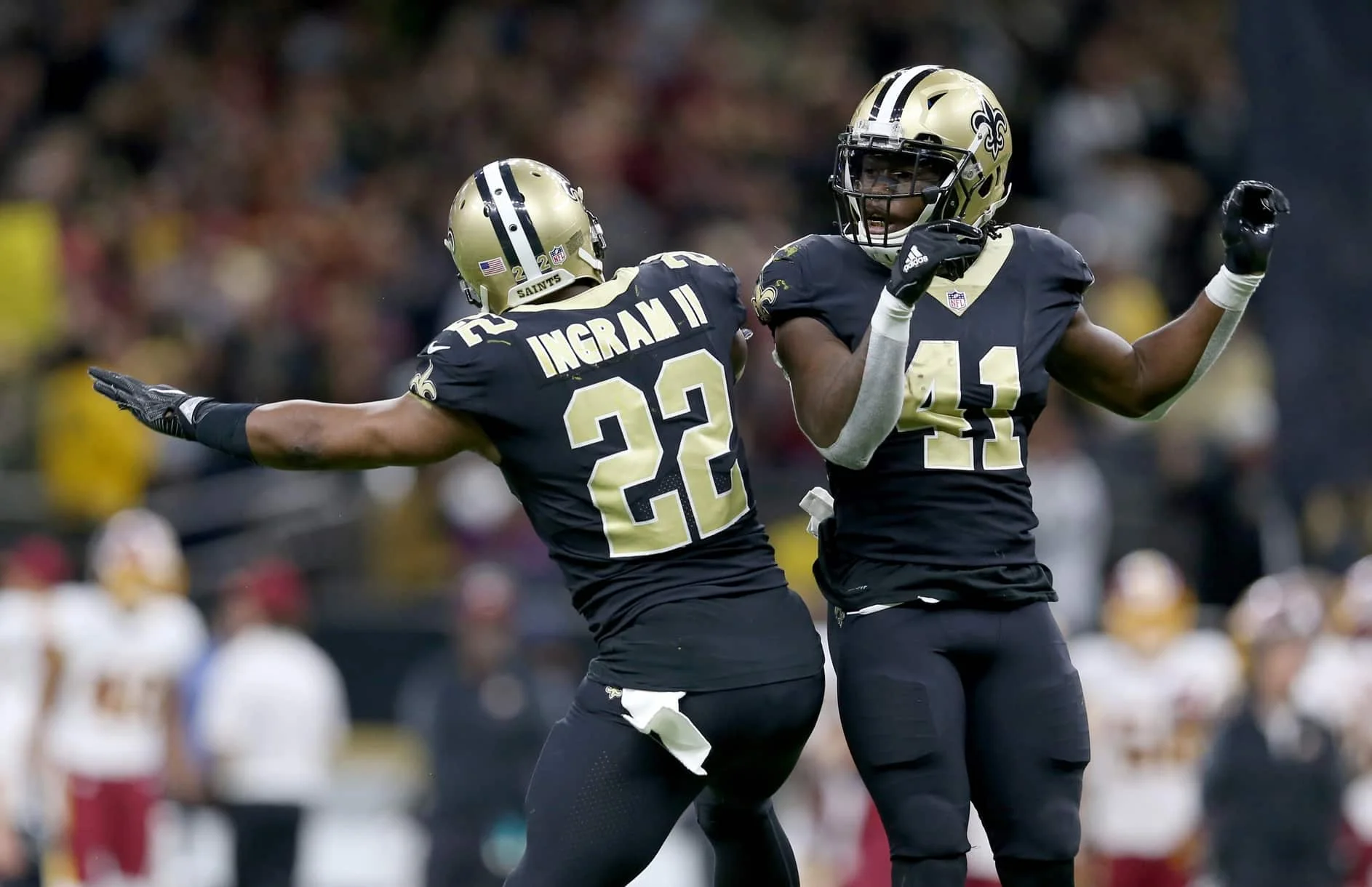 Kamara and Ingram put up huge numbers over the past years - and this year Ingram will be replaced by Murray.