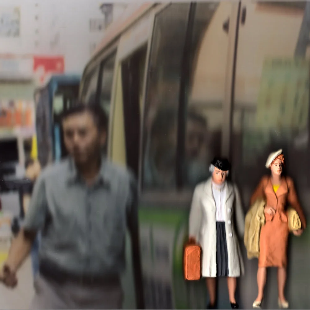 Waiting for a ride...