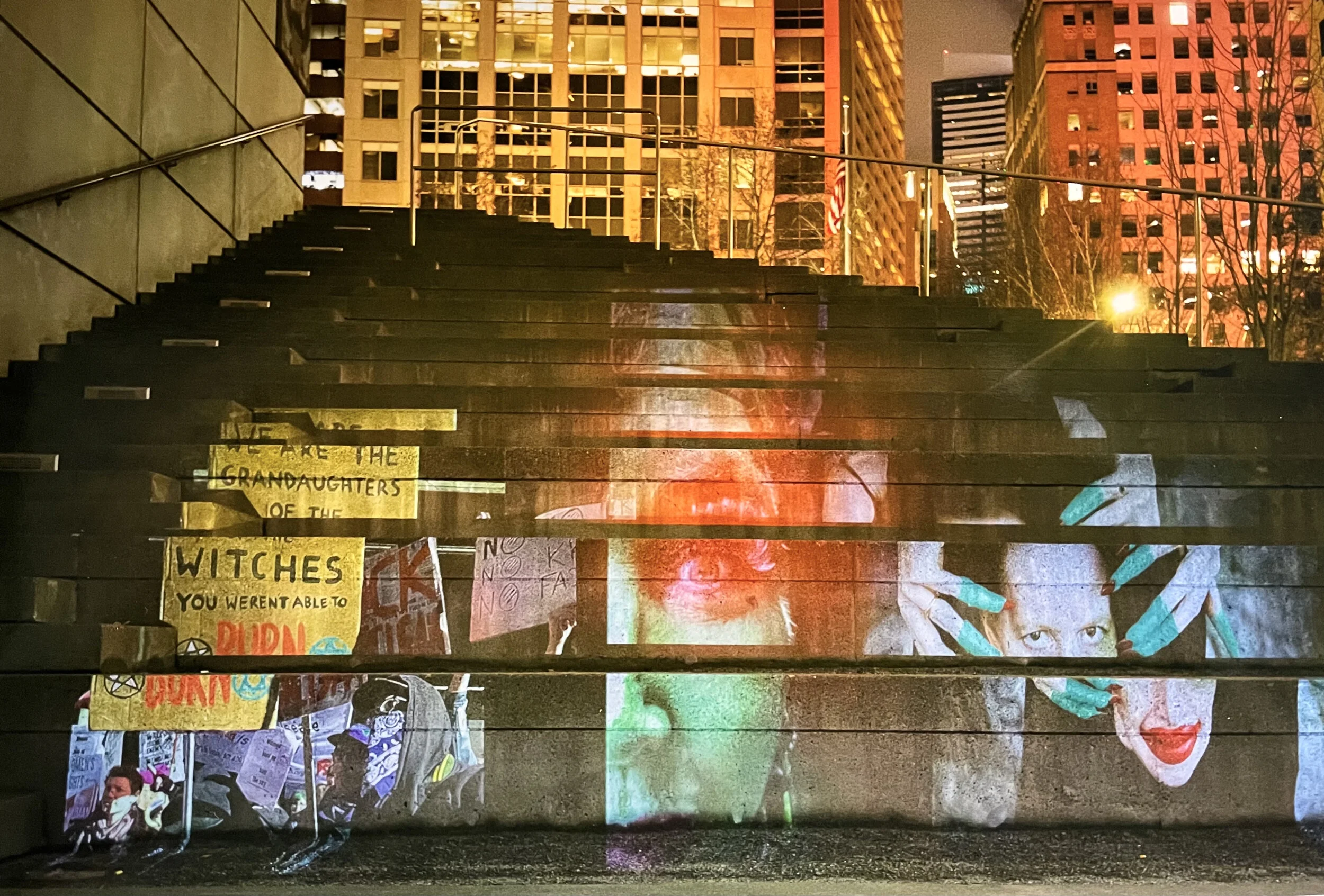 “ Witches”  A Collaboration by Constance Brinkley, Kristan Parks and Gwen Emminger