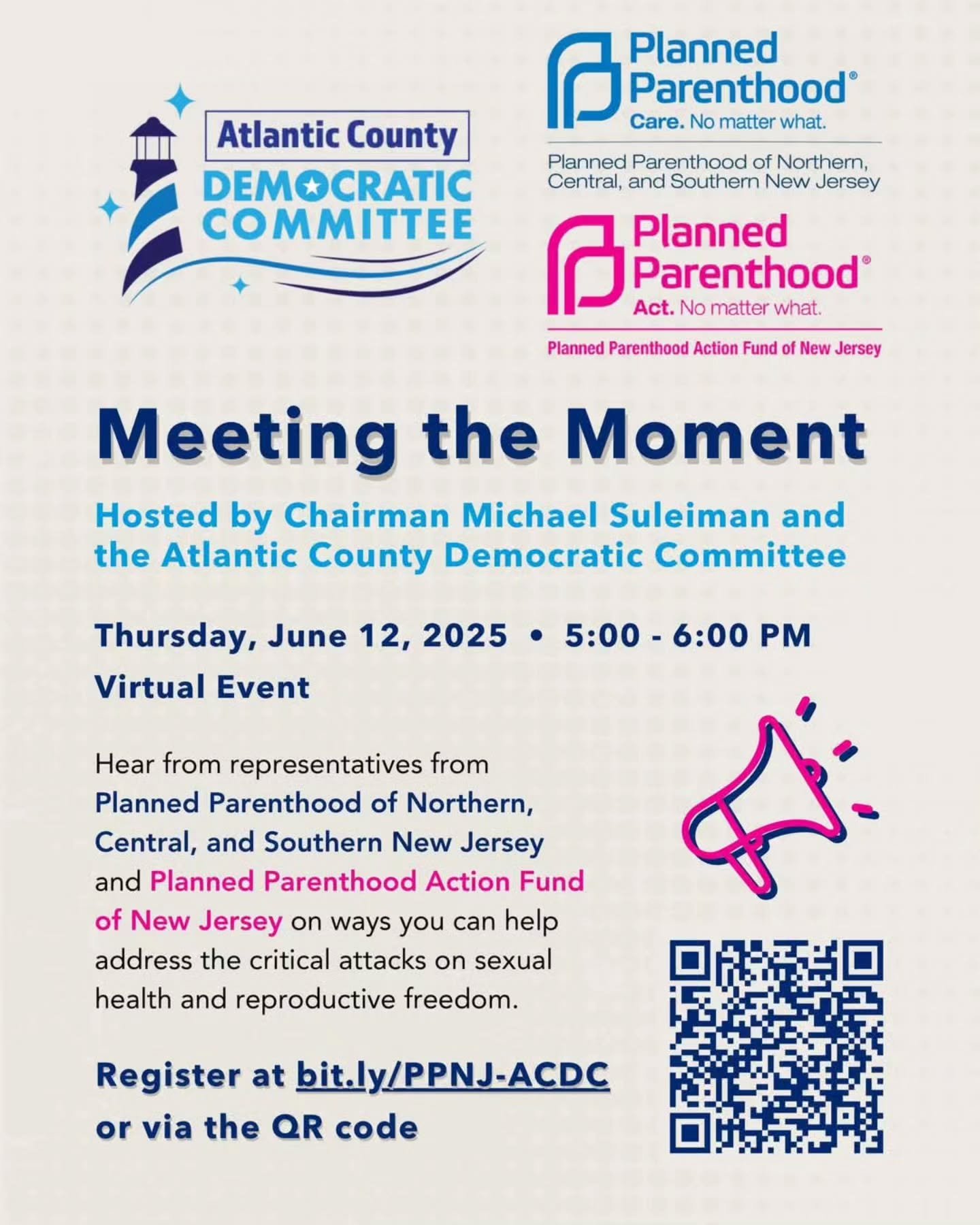 TODAY: Join us at 5 p.m. to support women's reproductive rights! Zoom link: 

https://us02web.zoom.us/j/89451123296?pwd=05v4aT2aKIKh5o7cbepbLxrGWqEm46.1